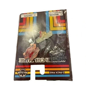 Gamer Culture 3-pack Enamel Pin Set New on Card Video Games Pin Club